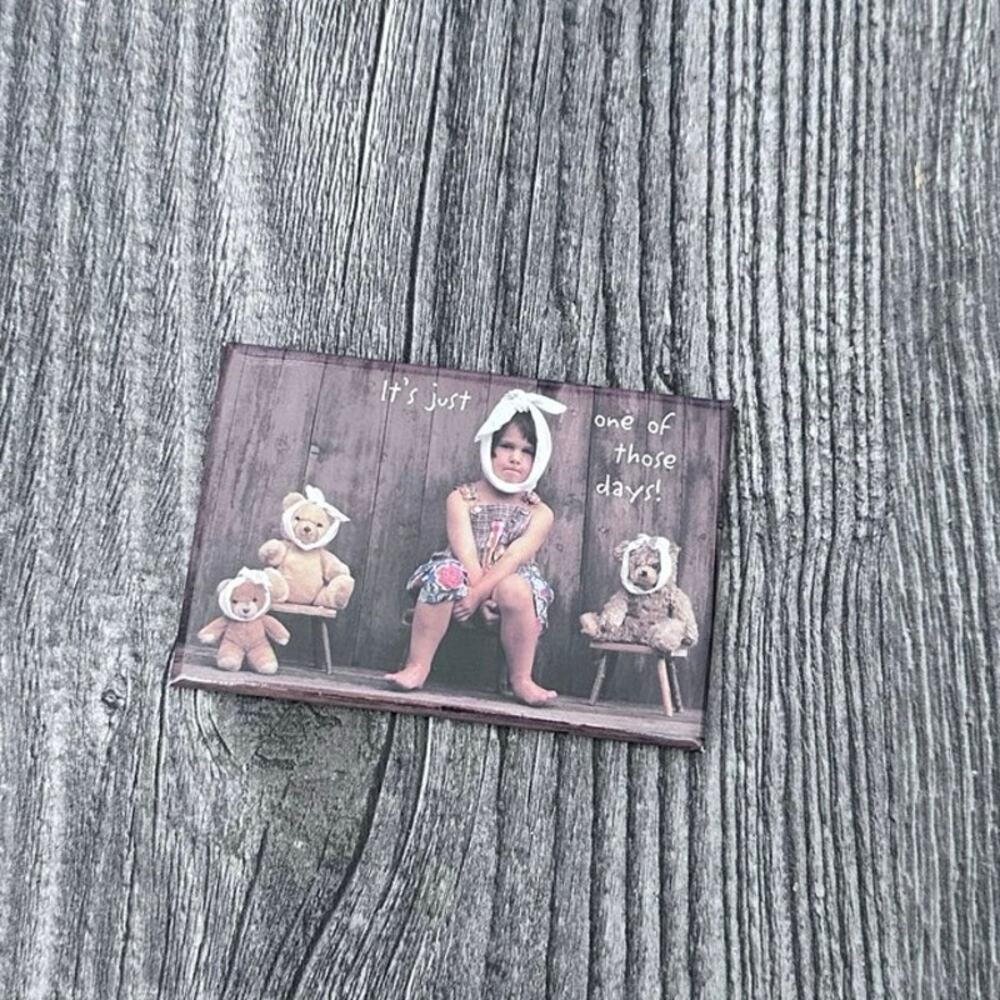 y2k funny vintage its just one of those days magnet